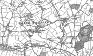 Old Map of Colne Engaine, 1896