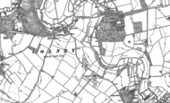 Old Map of Colney, 1881 - 1905