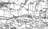 Old Map of Colthrop, 1898 - 1909