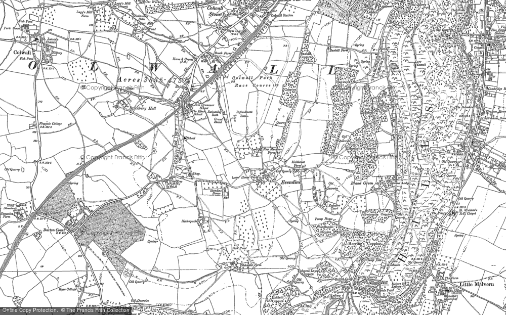 Old Map of Colwall Green, 1903 in 1903