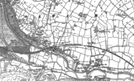 Old Map of Colwich, 1881 - 1882