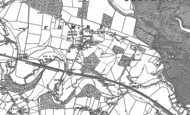 Old Map of Combe, 1898