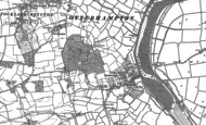 Old Map of Combwich, 1886 - 1902