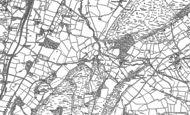 Old Map of Comley, 1882