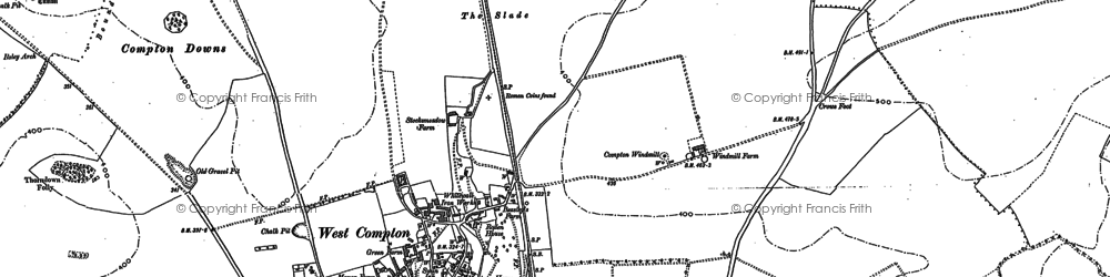 Old map of Agricultural Research Council's Field Station in 1898