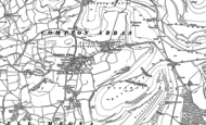 Old Map of Compton Abbas, 1900