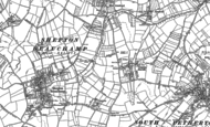 Old Map of Compton Durville, 1886