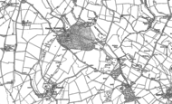 Old Map of Compton Wynyates, 1904
