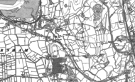Old Map of Conder Green, 1910
