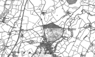 Old Map of Condover, 1881 - 1882