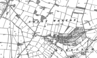 Old Map of Coney Weston, 1882