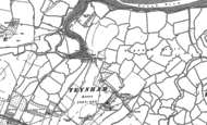 Old Map of Conyer, 1896