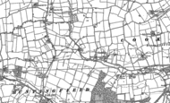 Old Map of Cookley, 1883