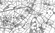 Old Map of Coombe Hill, 1883