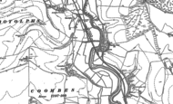 Old Map of Coombes, 1875 - 1909