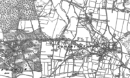 Old Map of Cootham, 1896