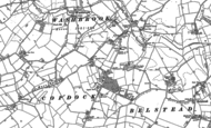 Old Map of Copdock, 1881 - 1884