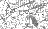 Old Map of Copford, 1896