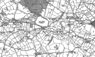 Old Map of Copmere End, 1879