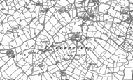 Old Map of Coppenhall, 1882 - 1884