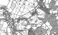 Old Map of Cores End, 1897 - 1910