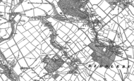 Old Map of Corfton Bache, 1883