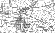 Old Map of Corhampton, 1895