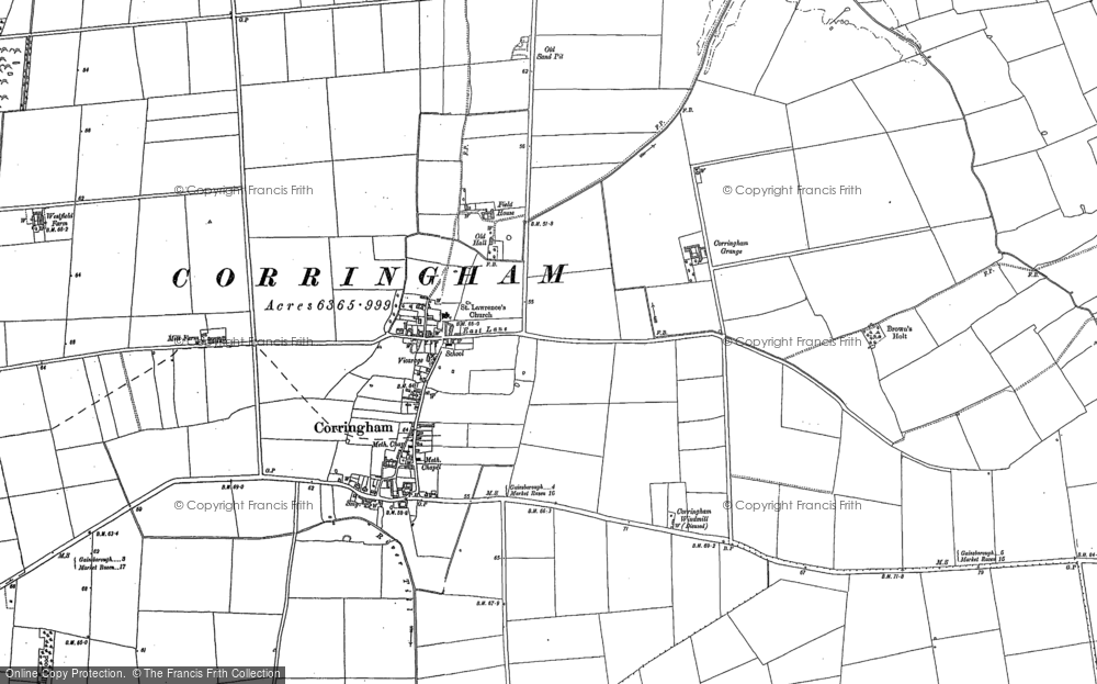 Corringham, 1885