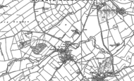 Old Map of Corston, 1899