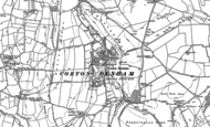 Old Map of Corton Denham, 1885 - 1901