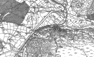 Old Map of Corwen, 1886 - 1899