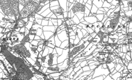 Old Map of Cosmore, 1887