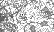 Old Map of Cossall, 1899