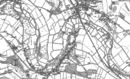 Old Map of Costessey, 1882 - 1884