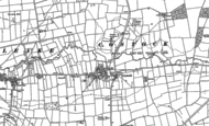 Old Map of Costock, 1883