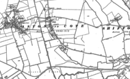 Old Map of Cote, 1898 - 1919
