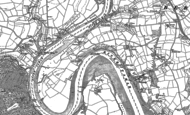 Old Map of Cotehele, 1905
