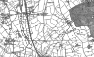 Old Map of Cotes Heath, 1879