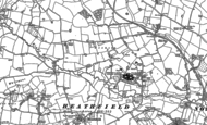 Old Map of Cotford St Luke, 1887