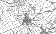 Old Map of Cotgrave, 1883 - 1899
