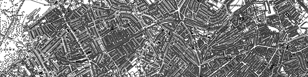 Old map of Cotham in 1902