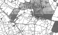 Old Map of Cottesbrooke, 1884