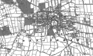 Old Map of Cottingham, 1853 - 1890