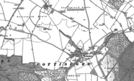 Old Map of Cottisford, 1898 - 1920