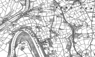 Old Map of Cotts, 1905