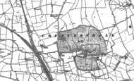 Old Map of Courteenhall, 1883 - 1899