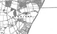 Old Map of Covehithe, 1910 - 1911