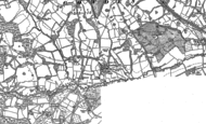 Old Map of Cowden, 1907