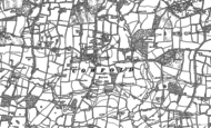 Old Map of Cowfold, 1896