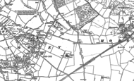 Old Map of Cowley, 1898 - 1910